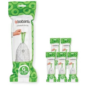 Brabantia PerfectFit vrecia – 23-30 L (G) – 120 ks, 6 × 20 (138423)