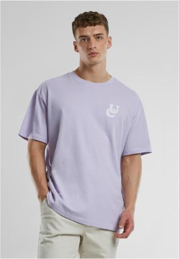 Urban Classics UC Weavy Logo Heavy Oversized Tee lilac - 3XL