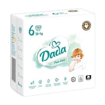 DADA Pure Care veľkosť 6 (26 ks) (8594159082502)
