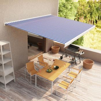 Kazetová markíza s ručným ovládaním 400x300 cm Dekorhome