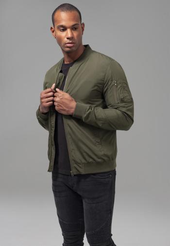 Urban Classics Light Bomber Jacket dark olive - L