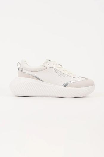 Tenisky Karl Lagerfeld KREEPER RUN RSG biela farba, KL64420
