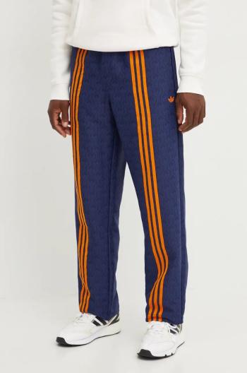 Tepláky adidas Originals Club TrackPant tmavomodrá farba, vzorované, JN5971