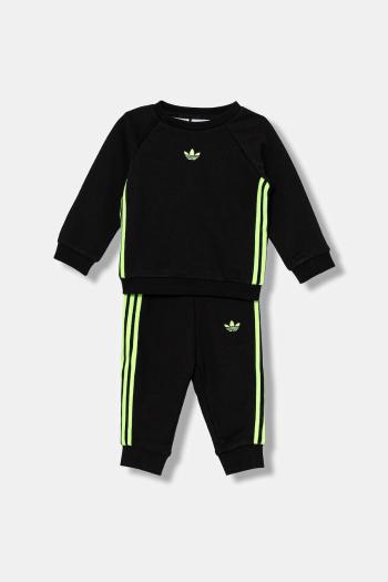 Tepláková súprava pre bábätká adidas Originals čierna farba, JW5310