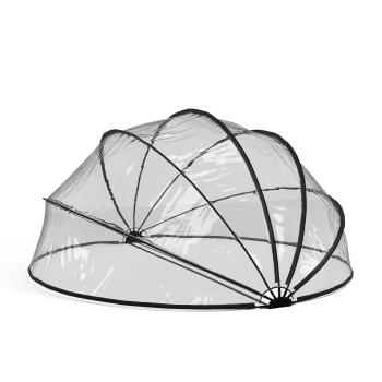 Blumfeldt ArmadilloShade bazénový altánok, Okrúhly, Sklolaminát, UV ochrana, Transparentný