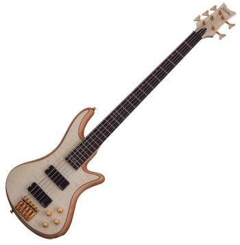 Schecter Stiletto Custom-5 Natural Satin 5-strunová basgitara