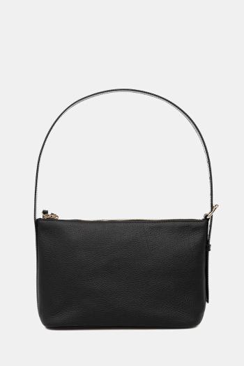 Bavlnená taška A.P.C. Sac Vera Shoulder čierna farba, PXCBL.F61974