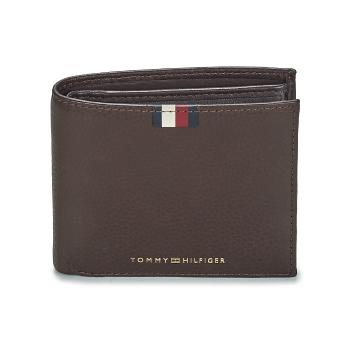 Tommy Hilfiger  TH CORP LEATHER CC AND COIN  Peňaženky Hnedá