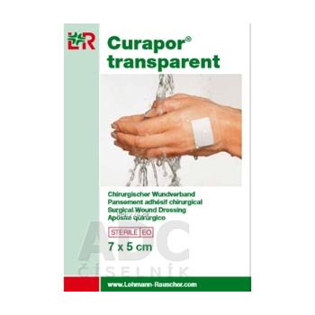 CURAPOR KRYTIE NA RANY TRANSPARENT 7x5 cm