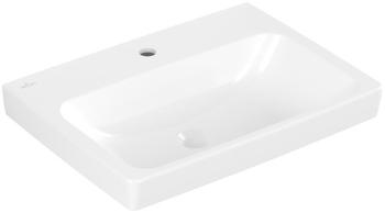 Villeroy & Boch Architectura - Umyvadlo 60x45 cm, bez přepadu, otvor pro baterii, alpská bílá 4A876101