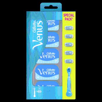 GILLETTE VENUS Venus Smooth Strojček + 5 holiacih hlavíc