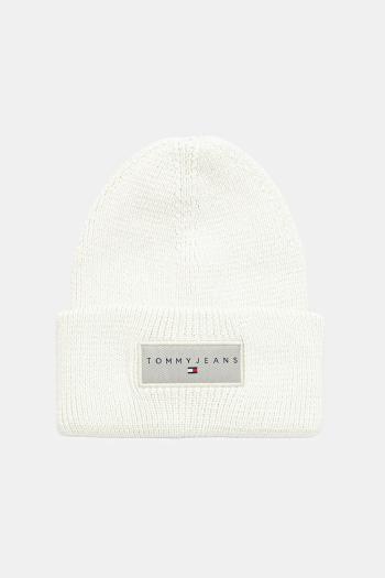 Bavlnená čiapka Tommy Jeans zelená farba, AW0AW17913