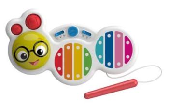 BABY EINSTEIN Hračka hudobná xylofón Cal’s Curious Keys™ 12m+