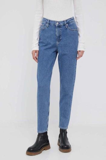 Rifle Calvin Klein Jeans dámske,vysoký pás,J20J221588