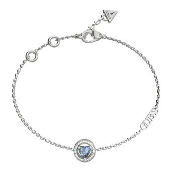Guess Nežný oceľový náramok so zirkónmi M`ama Non M`ama JUBB04668JWRHLS 21 cm