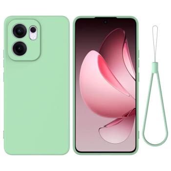 RUBBER Ochranný obal pre Oppo Reno13 F 5G zelený