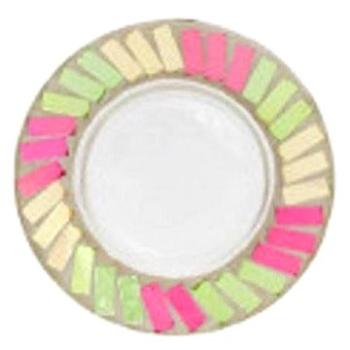 YANKEE CANDLE, malý tanier Pink/Green (5038580025491)