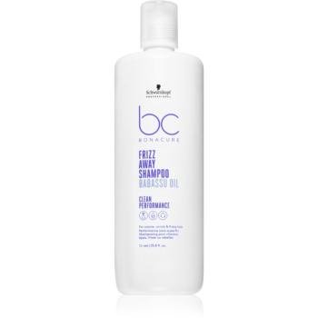 Schwarzkopf Professional BC Bonacure Frizz Away Shampoo šampón pre nepoddajné a krepovité vlasy 1000 ml