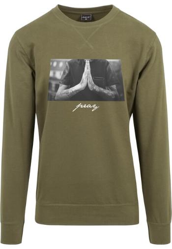 Mr. Tee Pray Crewneck olive - M