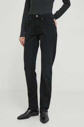 Rifle Pepe Jeans STRAIGHT JEANS HW dámske, vysoký pás, PL204592XF1
