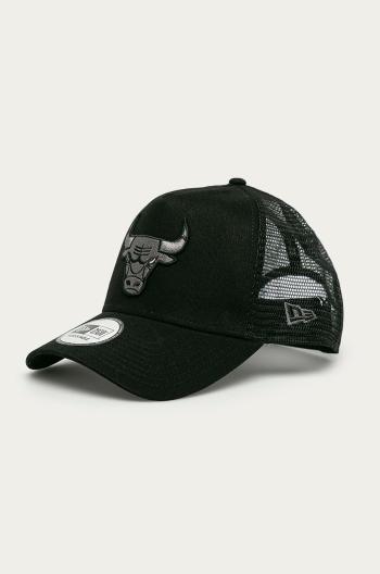 Čiapka New Era 12523913-BLACK, čierna farba, s nášivkou