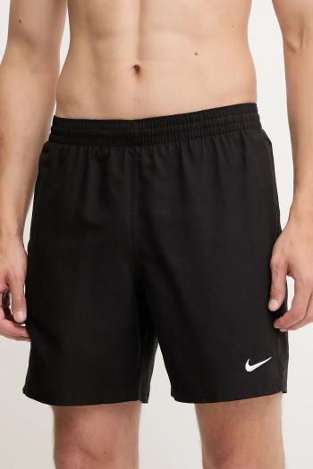 Plavkové šortky Nike čierna farba, NESSF559