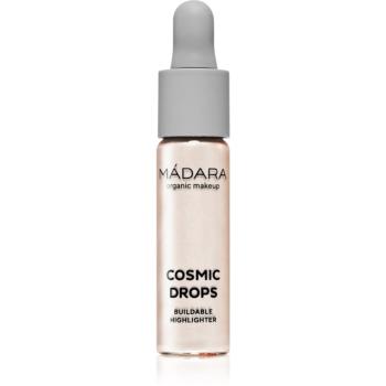 Mádara Cosmic Drops tekutý rozjasňovač Cosmic Rose 2 13,5 ml