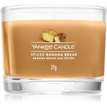 Yankee Candle Spiced Banana Bread votívna sviečka Signature 37 g