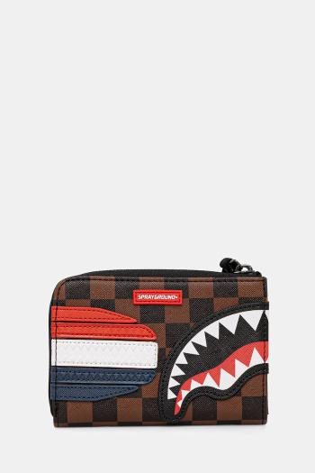 Peňaženka Sprayground hnedá farba, 910W7495NSZ