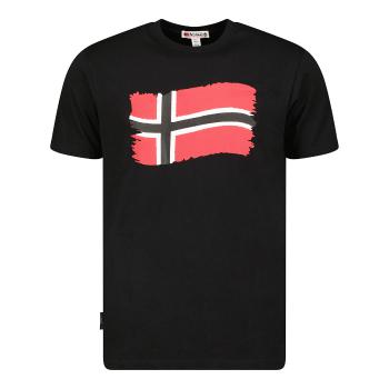 Geographical Norway  SX1078HGN-BLACK  Tričká s krátkym rukávom Čierna