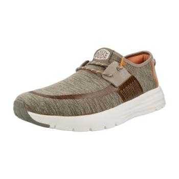 HEYDUDE  SIROCCO DUAL KNIT  Derbie Zelená