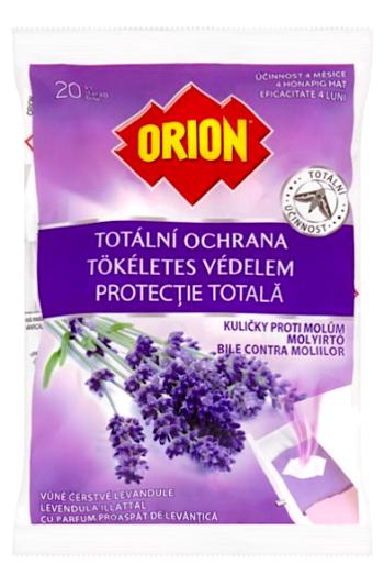 ORION Fragance Guľôčky proti moliam levanduľa 20 ks