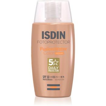 ISDIN Fotoprotector FusionWater ochranný tónovaný fluid na tvár SPF 50 50 ml