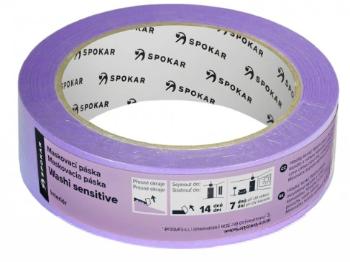 SPOKAR WASHI SENSITIVE - Maskovacia páska na hladké povrchy (30mm x 50m)