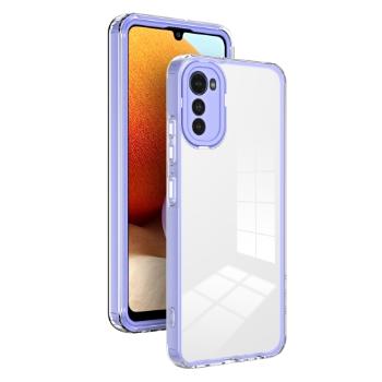 CRYSTAL Ochranný kryt pre Motorola Moto E32 / E32s fialový