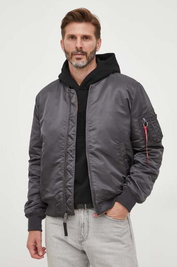 Bunda Alpha Industries MA-1 VF 59 pánska, šedá farba, prechodná