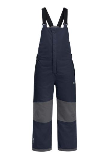 Detské lyžiarske nohavice Jack Wolfskin ACTAMIC 2L INS BIB tmavomodrá farba