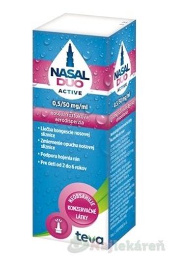 Nasal duo active 0,5/50 mg/ml aer.nao.1 x 10 ml/90 dávok