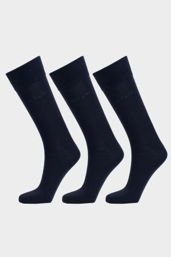 PONOŽKY GANT SOFT COTTON SOCKS 3-PACK MARINE