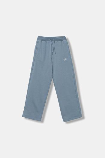 Detské tepláky adidas Originals modrá farba, jednofarebné, JX2782