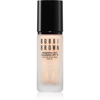 Bobbi Brown Weightless Skin Foundation SPF 15 Mini dlhotrvajúci zmatňujúci make-up s hydratačným účinkom odtieň Porcelain 13 ml