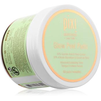 Pixi Glow Peel exfoliačné vankúšiky pre rozjasnenie a vyhladenie pleti 60 ks