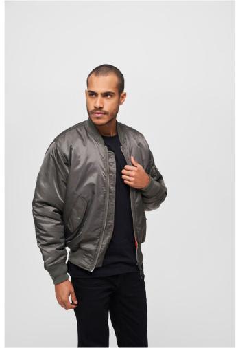 Brandit MA1 Bomber Jacket charcoal - M