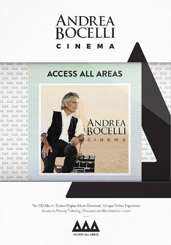 Andrea Bocelli, Cinema (Limited Access All Areas Edition), CD