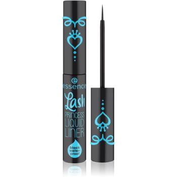 essence Lash PRINCESS tekuté linky na oči odtieň Black 3 ml