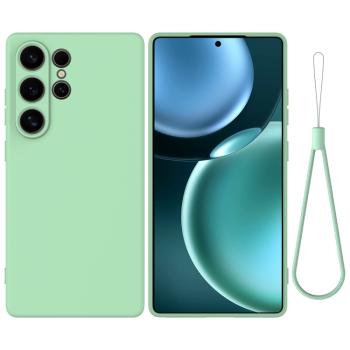 RUBBER Ochranný kryt pre Samsung Galaxy S25 Ultra 5G zelený