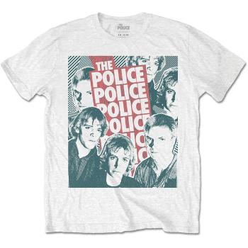 The Police tričko Half-tone Faces  one_size