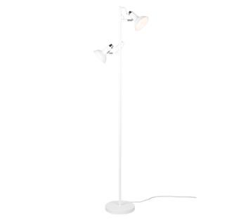 Stojaca lampa Trio Roxie biela 411900231