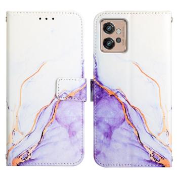 ART MARBLE Peňaženkový kryt Motorola Moto G32 PURPLE