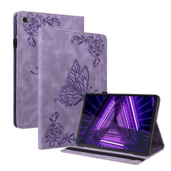 ART Zaklápací obal Lenovo Tab M10 Plus (TB-X606F / TB-X606L / ZA5T0081CZ / ZA5V0206CZ) BUTTERFLY fialový